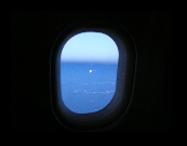 Flying out of Seattle bound for Dallas via Minneapolis, we were treated to a full moon rise.